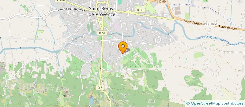 localisation de l'entreprise MONSIEUR FREDERIC PEAURROY  SAINT-REMY-DE-PROVENCE