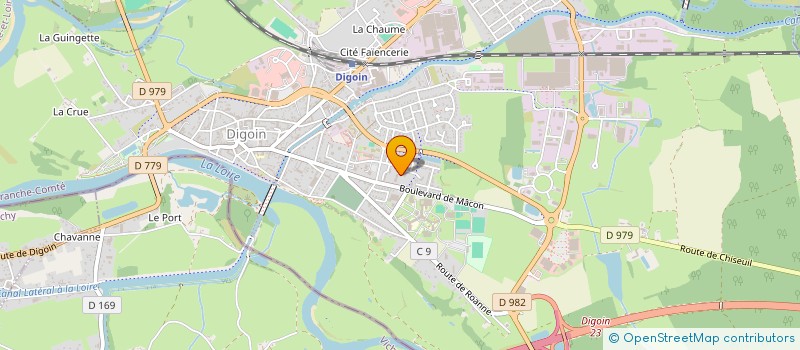 localisation de l'entreprise MONSIEUR FREDERIC PECORA  DIGOIN