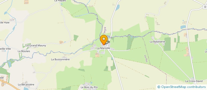 localisation de l'entreprise MONSIEUR FREDERIC PELE  LE PIN