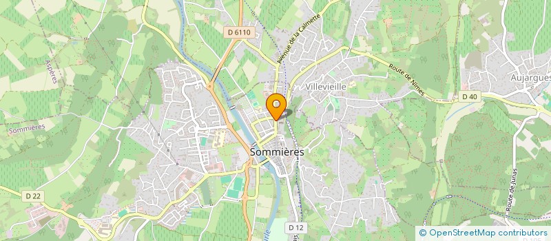 localisation de l'entreprise MONSIEUR FREDERIC PELISSIER  SOMMIERES