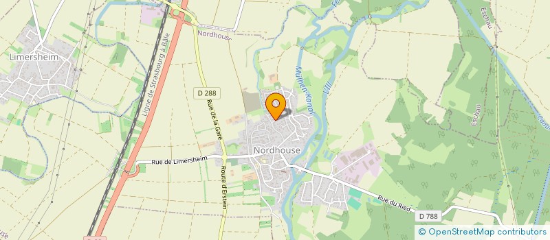 localisation de l'entreprise MONSIEUR FREDERIC PELLADEAU-KORNMANN  NORDHOUSE