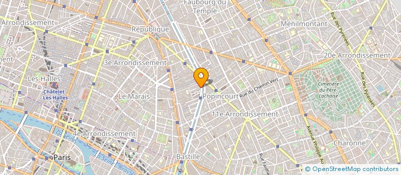 localisation de l'entreprise MONSIEUR FREDERIC PELLAS  PARIS