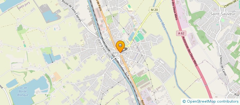 localisation de l'entreprise MONSIEUR FREDERIC PELLEGRINELLI  SAINT-JORY