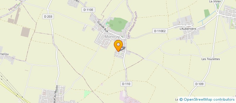 localisation de l'entreprise MONSIEUR FREDERIC PELON  MONTROY