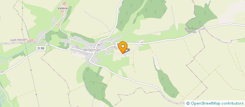 localisation de l'entreprise MONSIEUR FREDERIC PENET  WILLEMAN