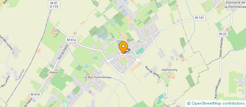 localisation de l'entreprise MONSIEUR FREDERIC PERCHE à AUBERS