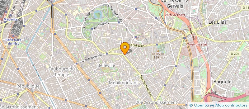 localisation de l'entreprise MONSIEUR FREDERIC PERCHE  PARIS