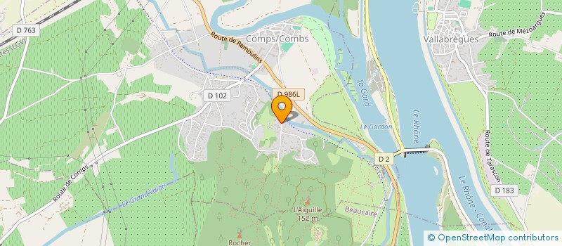 localisation de l'entreprise MONSIEUR FREDERIC PERCHEVAL  COMPS