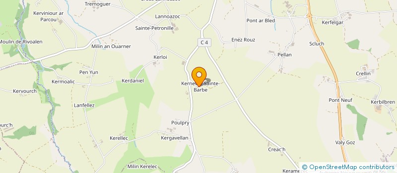 localisation de l'entreprise MONSIEUR FREDERIC PEREIRA ENGRACIO à PLOUDANIEL