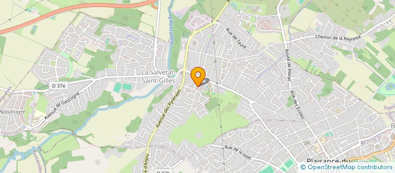 localisation de l'entreprise MONSIEUR FREDERIC PEREZ à LA SALVETAT-SAINT-GILLES