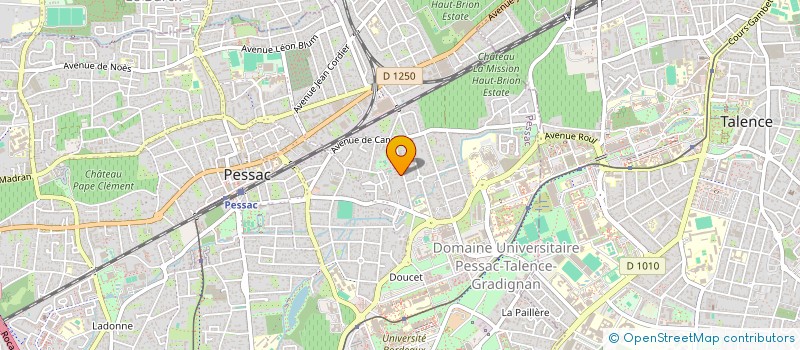 localisation de l'entreprise MONSIEUR FREDERIC PEREZ  PESSAC