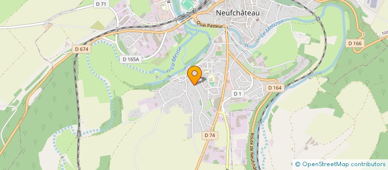 localisation de l'entreprise MONSIEUR FREDERIC PERONA  NEUFCHATEAU