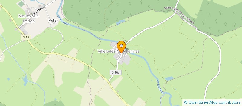 localisation de l'entreprise MONSIEUR FREDERIC PERONI à VILLERS-LES-MANGIENNES