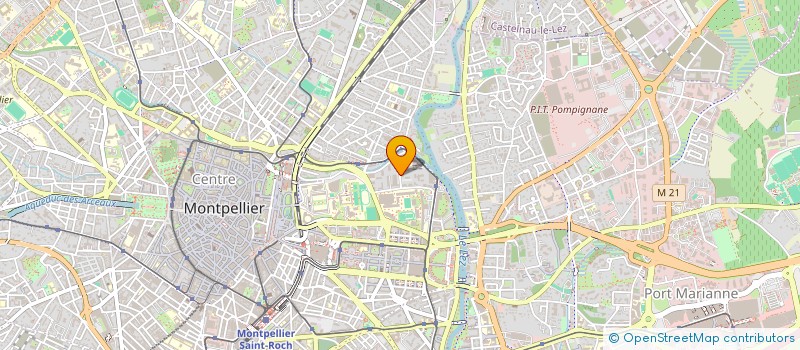 localisation de l'entreprise MONSIEUR FREDERIC PERPERE à MONTPELLIER