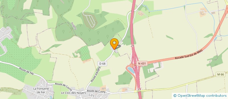 localisation de l'entreprise MONSIEUR FREDERIC PERQUIN  FEY