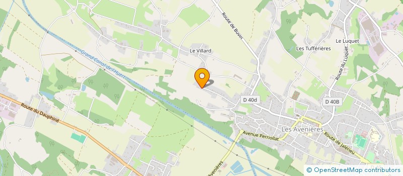 localisation de l'entreprise MONSIEUR FREDERIC PERRICHON  LES AVENIERES VEYRINS-THUELLIN