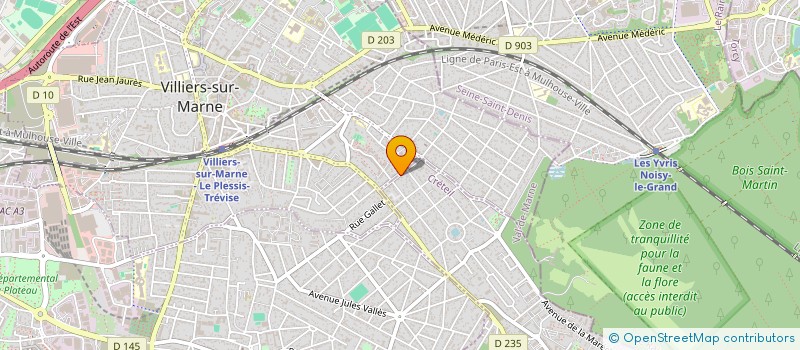 localisation de l'entreprise MONSIEUR FREDERIC PERRIN  LE PLESSIS-TREVISE