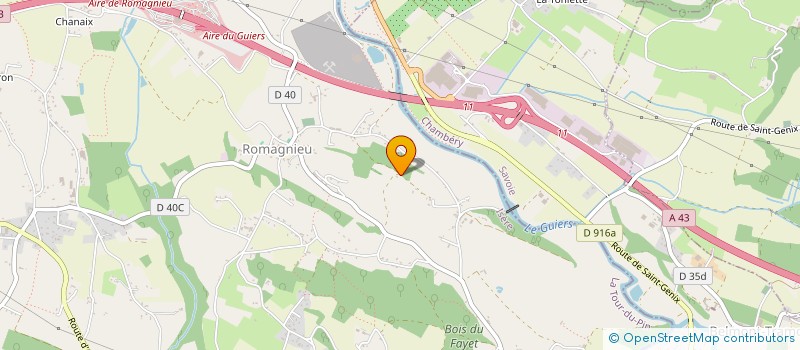 localisation de l'entreprise MONSIEUR FREDERIC PERRIN BAYARD  ROMAGNIEU