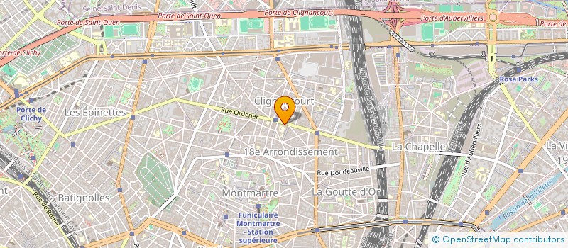 localisation de l'entreprise MONSIEUR FREDERIC PERROT  PARIS