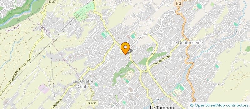 localisation de l'entreprise MONSIEUR FREDERIC PERRUCCIO  LE TAMPON