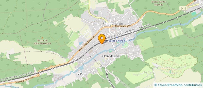 localisation de l'entreprise MONSIEUR FREDERIC PESCHOT  SAINT-CHERON