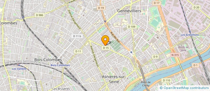 localisation de l'entreprise MONSIEUR FREDERIC PESQUER à ASNIERES-SUR-SEINE