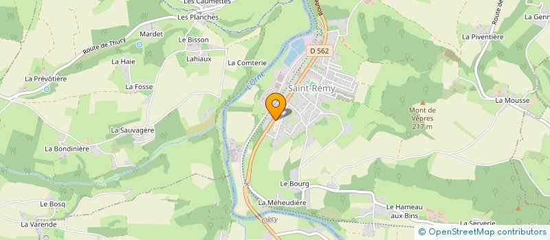 localisation de l'entreprise MONSIEUR FREDERIC PESQUEREL à SAINT-REMY