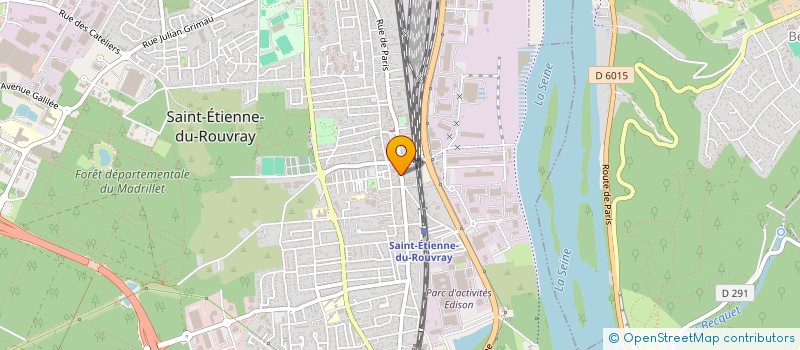 localisation de l'entreprise MONSIEUR FREDERIC PESQUET  SAINT-ETIENNE-DU-ROUVRAY