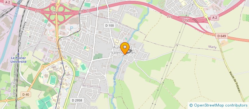 localisation de l'entreprise MONSIEUR FREDERIC PETELOT à AULNOY-LEZ-VALENCIENNES