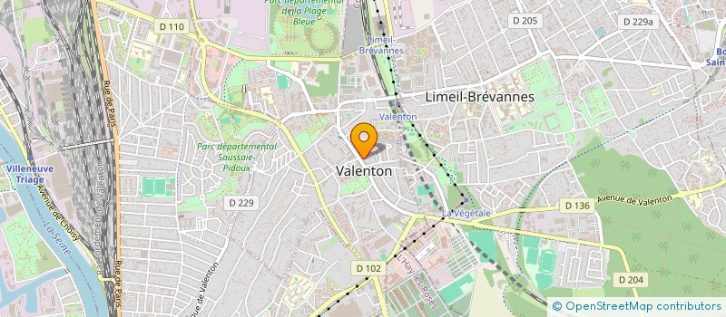 localisation de l'entreprise MONSIEUR FREDERIC PETIT  VALENTON