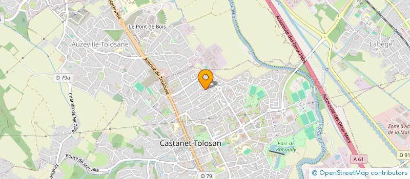localisation de l'entreprise MONSIEUR FREDERIC PEYRANE à CASTANET-TOLOSAN