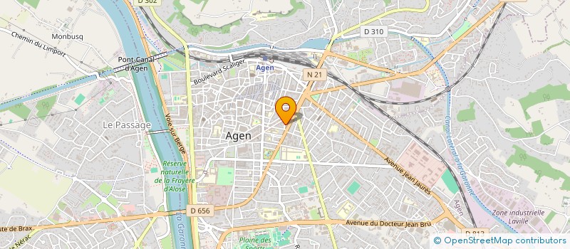 localisation de l'entreprise MONSIEUR FREDERIC PEZZETTA à AGEN