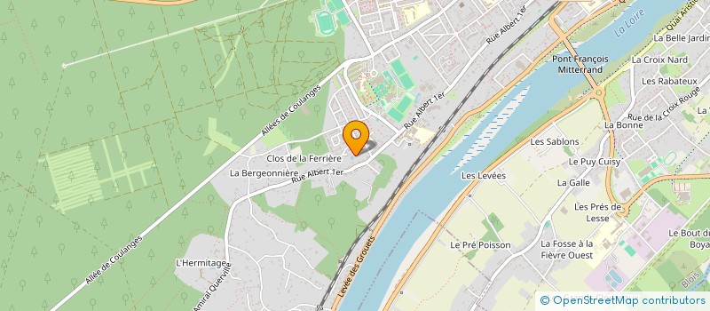 localisation de l'entreprise MONSIEUR FREDERIC PHILIPPE  VALLOIRE-SUR-CISSE