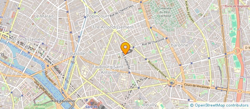 localisation de l'entreprise MONSIEUR FREDERIC PIASEK  PARIS