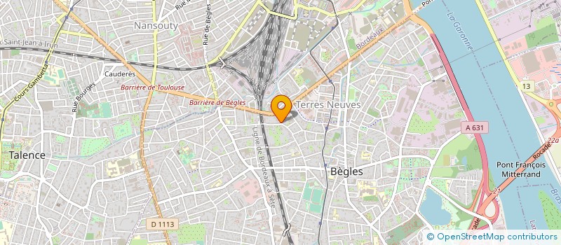 localisation de l'entreprise MONSIEUR FREDERIC PIAT  BEGLES