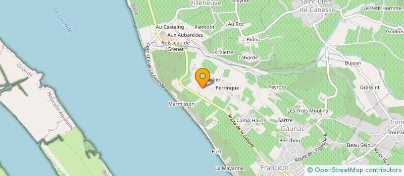 localisation de l'entreprise MONSIEUR FREDERIC PIAUTON à GAURIAC
