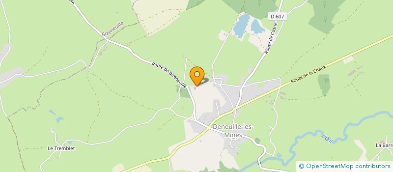 localisation de l'entreprise MONSIEUR FREDERIC PIC  DENEUILLE-LES-MINES