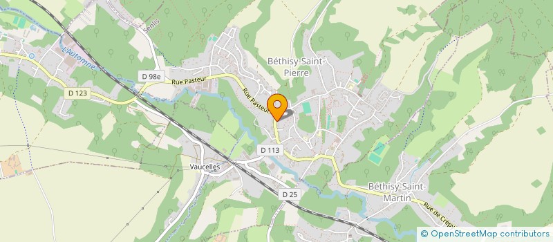 localisation de l'entreprise MONSIEUR FREDERIC PICART  BETHISY-SAINT-PIERRE