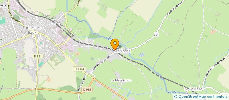 localisation de l'entreprise MONSIEUR FREDERIC PICOUET  SERQUEUX