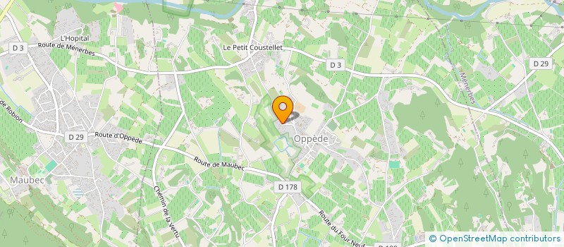 localisation de l'entreprise MONSIEUR FREDERIC PIGNE  MAUBEC