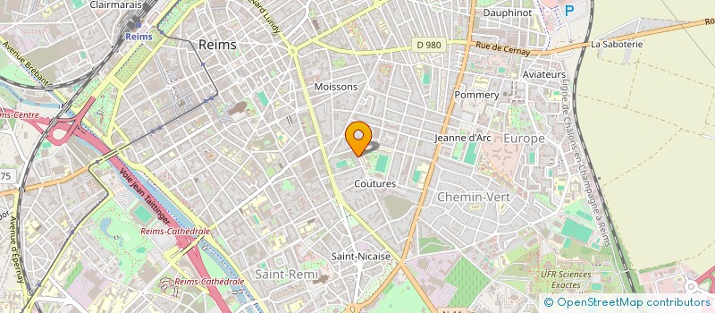 localisation de l'entreprise MONSIEUR FREDERIC PIGOT  REIMS