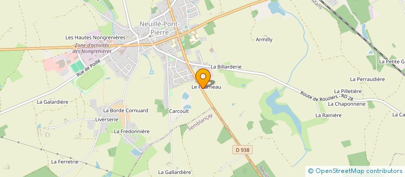 localisation de l'entreprise MONSIEUR FREDERIC PINARD  SEMBLANCAY