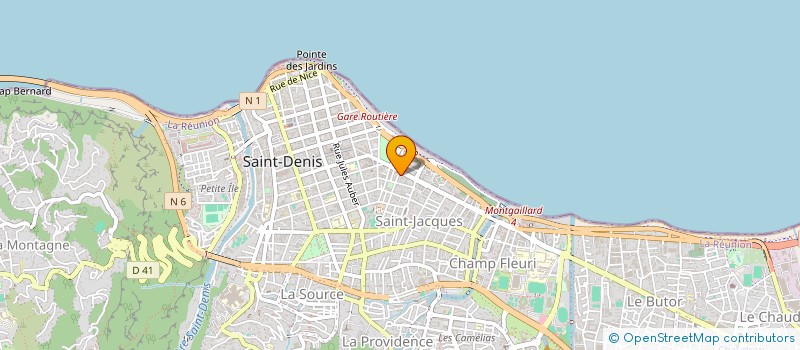 localisation de l'entreprise MONSIEUR FREDERIC PINK  SAINT-DENIS