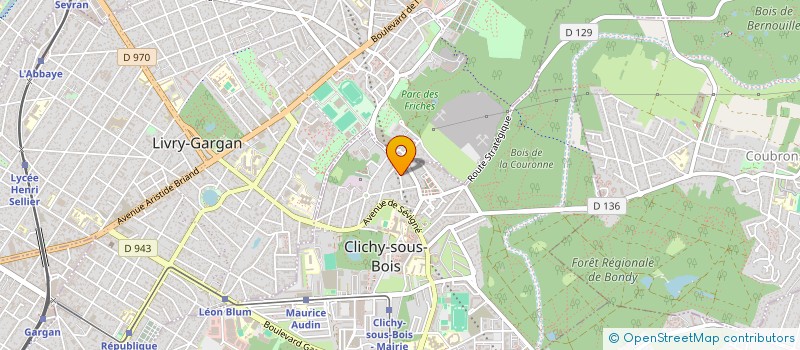 localisation de l'entreprise MONSIEUR FREDERIC PINTO à CLICHY-SOUS-BOIS