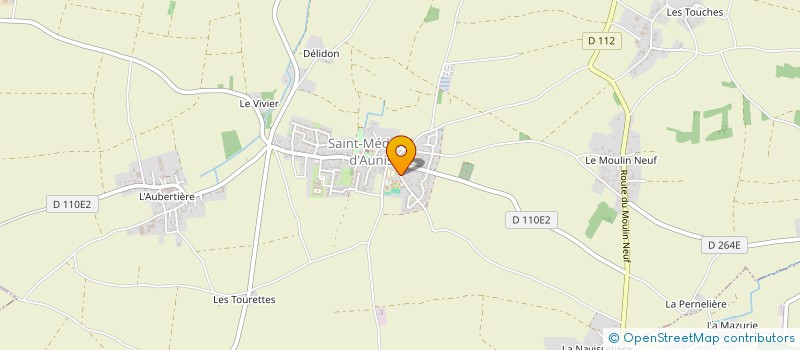 localisation de l'entreprise MONSIEUR FREDERIC PIPET  SAINT-MEDARD-D'AUNIS