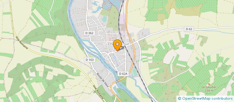 localisation de l'entreprise MONSIEUR FREDERIC PIQUEE  CHAMPS-SUR-YONNE