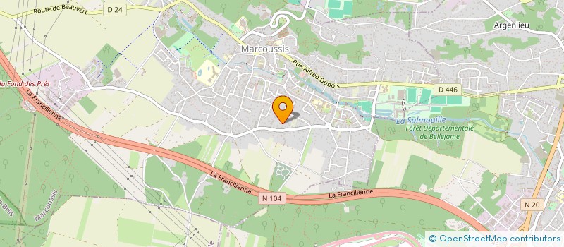 localisation de l'entreprise MONSIEUR FREDERIC PIQUIONNE  MARCOUSSIS