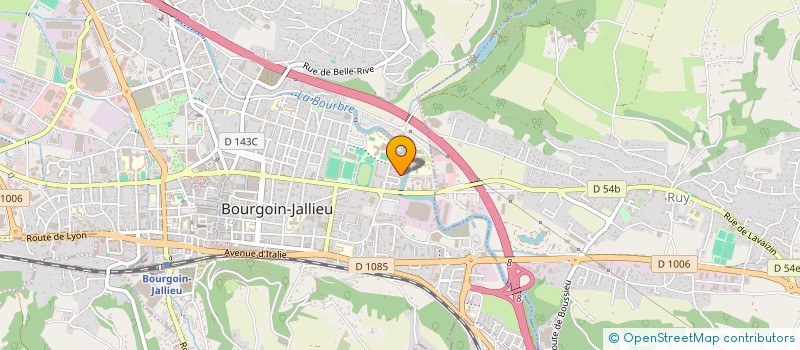 localisation de l'entreprise MONSIEUR FREDERIC PISTILLO  BOURGOIN-JALLIEU