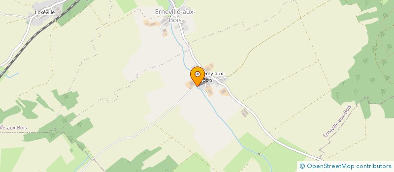 localisation de l'entreprise MONSIEUR FREDERIC PIZEL à ERNEVILLE-AUX-BOIS