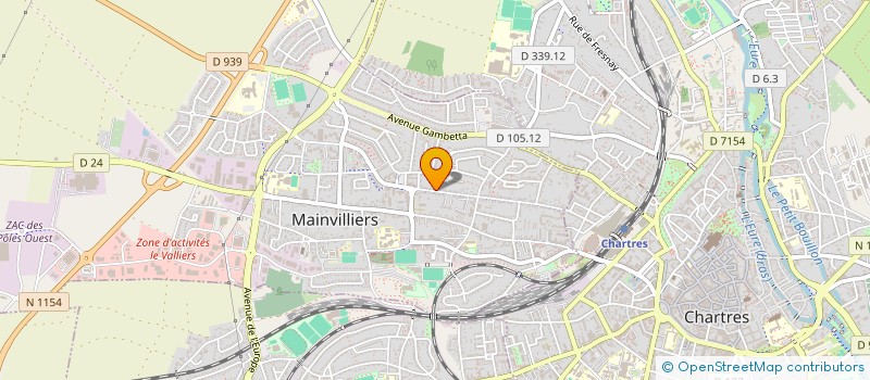 localisation de l'entreprise MONSIEUR FREDERIC PLAA à MAINVILLIERS